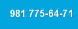 981 775-64-71